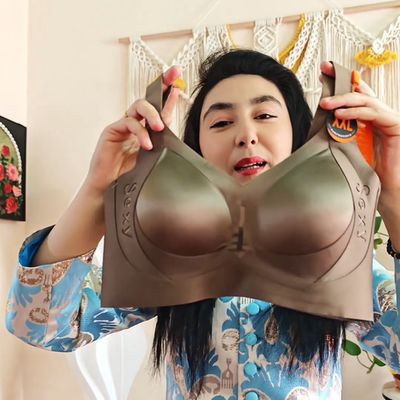 内衣文胸女小胸聚拢收副乳防下垂无钢圈调整型无痕上托大胸显小