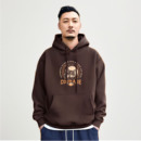 香港潮牌余文乐连帽卫衣男秋冬新款潮流印花重磅纯棉青年时尚外套