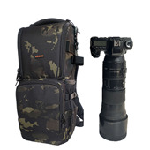 150 500炮包 600长焦迷彩摄影包300定焦镜头双肩相机背包单反200