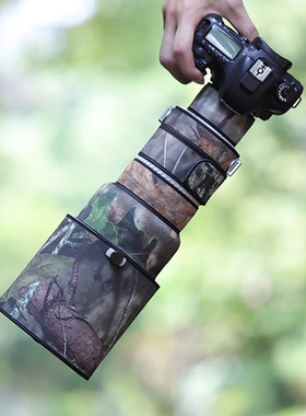 适用于佳能EF300mmF2.8L不防抖定焦镜头迷彩炮衣328保护套防水贴