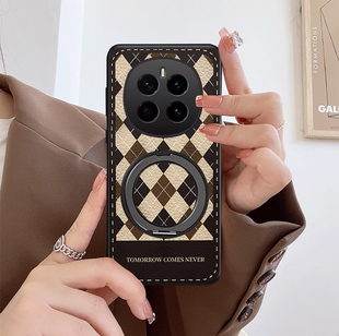 适用荣耀magic8pro手机壳皮质magic7磁吸新款honor防摔保护套带支架magic6高级创意外壳6pro小众男女款欧美风