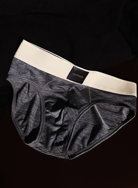 高端男士内裤三角裤抗菌内裤时尚运动舒适轻奢透气短裤2025新款