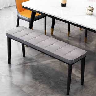 长凳子北欧轻奢软包换鞋凳卧室床尾凳更衣室休息凳餐厅时尚长条凳