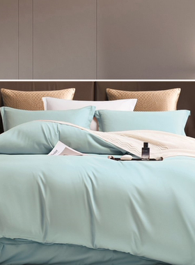 芳恩FN-Z8060云柔棉四件套礼盒装 繁星蓝 浅紫少女