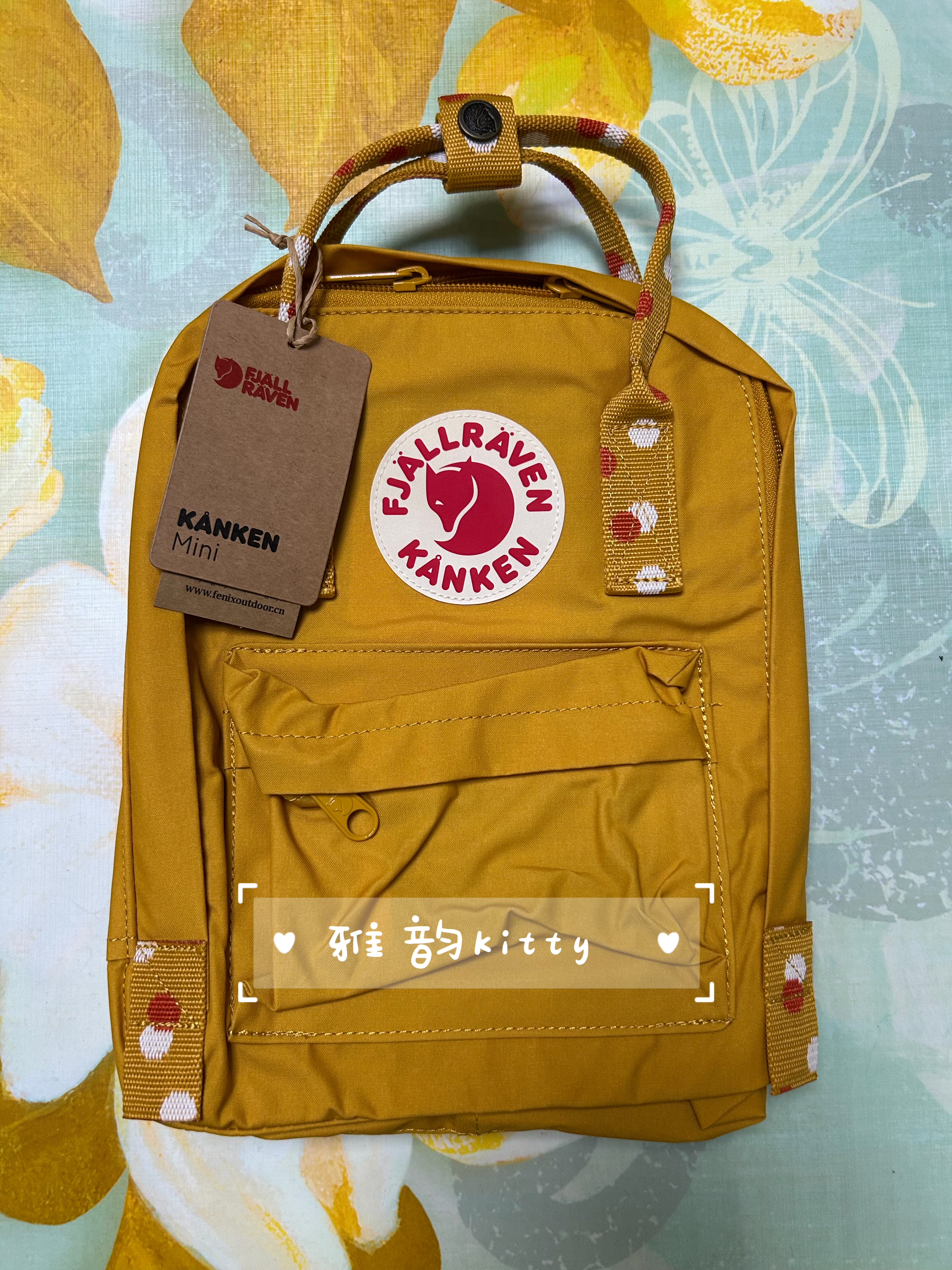正品Fjallraven北极狐双肩背包