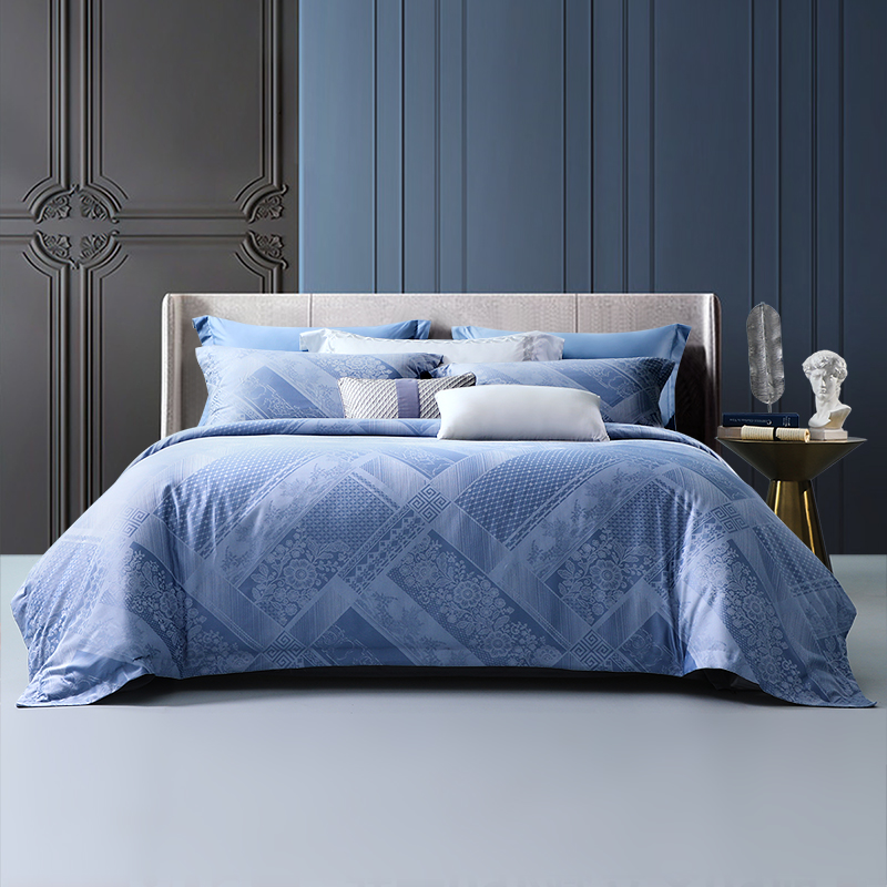 纯棉四件套纯棉欧式提花