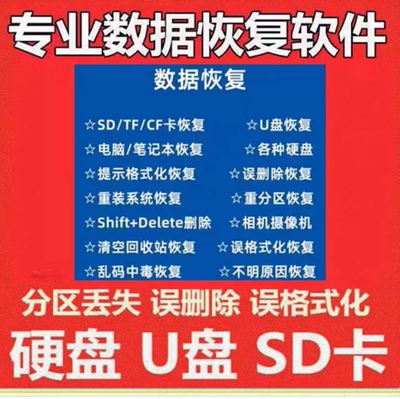 MAC苹果电脑WIN数据恢复软件垃圾篓桌面误删清空找回笔记本恢复