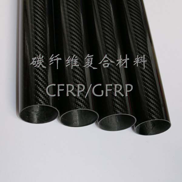 进口碳卷管35X31 35X30碳纤维管 35mm碳管高强度空心碳纤管3K航模