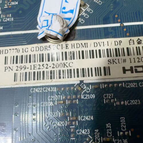 蓝宝石hd7770 1G D5白金版/台式机显卡 成色如--议价商品