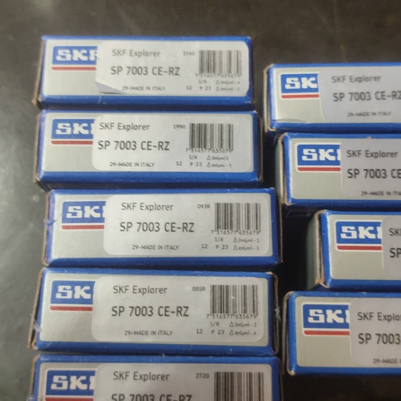 新收全新SKF7003 陶瓷球 轴承带密封。高速静音质量很好--议价商