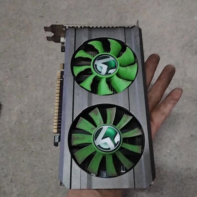 铭瑄GTX750Ti 2G显卡，自用闲置出，性能完好绿色双风--议价商品
