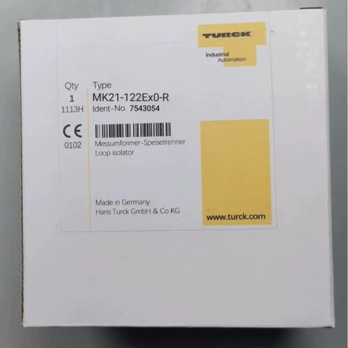 TURCK图尔克MK21-122Ex0-R隔离栅，德国进口，--议价商品