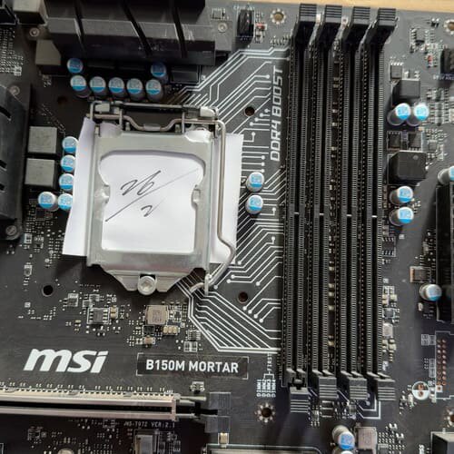 微星B150M MORTAR主板，DDR4内存，接口齐全，功--议价商品