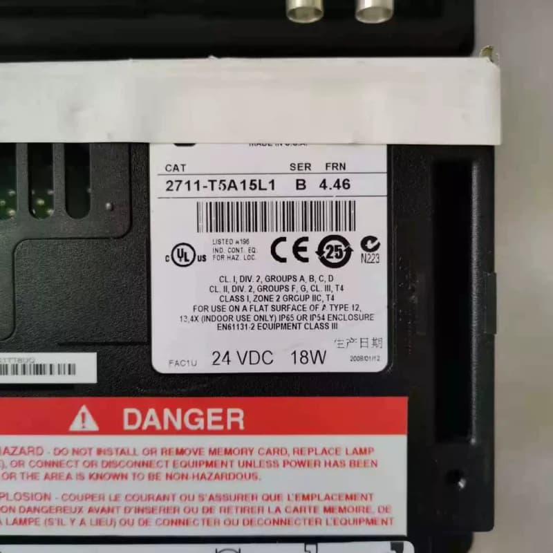 AB触摸屏2711-T5A15L1原装现货包好议价--议价商品