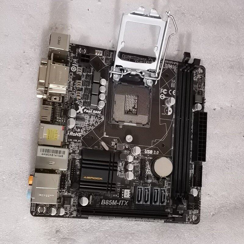 华擎B85M-ITX主板 包好,包邮,无挡板!--议价商品