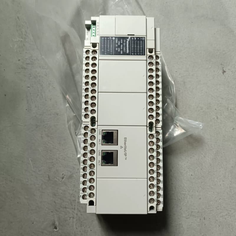 松下PLC主机AFPXHC60ET-F，接线端子完整，支持E--议价商品