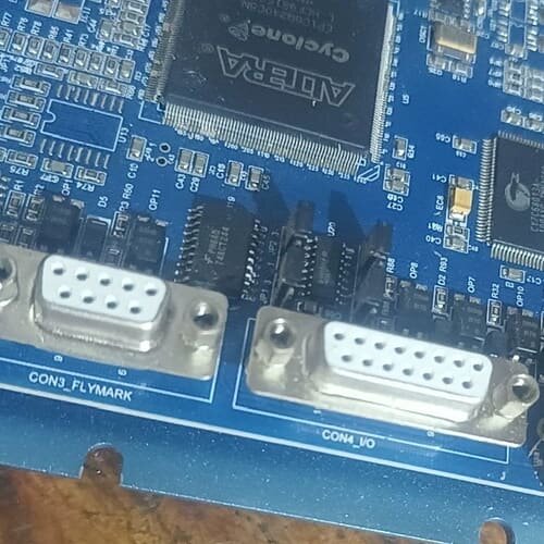 激光打标机控制器 光纤-数字模拟振镜一体卡 拆机件成色漂亮,--