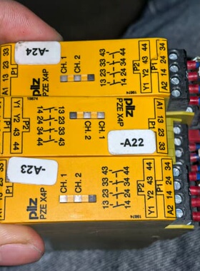 皮尔兹PILZ安全继电器PZE X4P，24VDC电压，4n--议价商品
