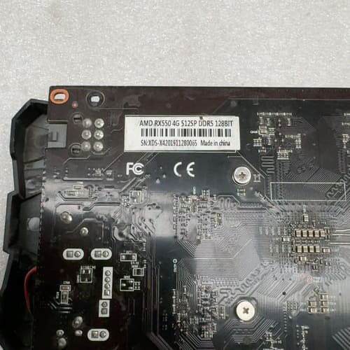 拆机盈通RX550 4G 显卡 正常使用 没有任何问题，无维--议价商品