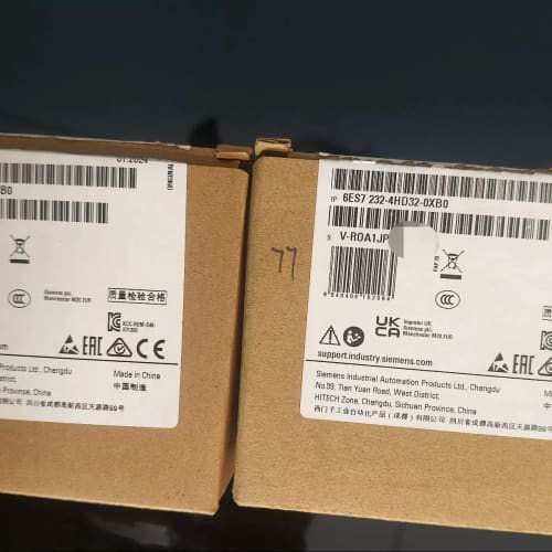 西门子6ES7 232-4HD32-0XB0全新原装仅开封,--议价商品