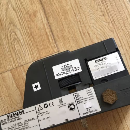 原装西门子智能阀门定位器单作用6DR5010--议价商品