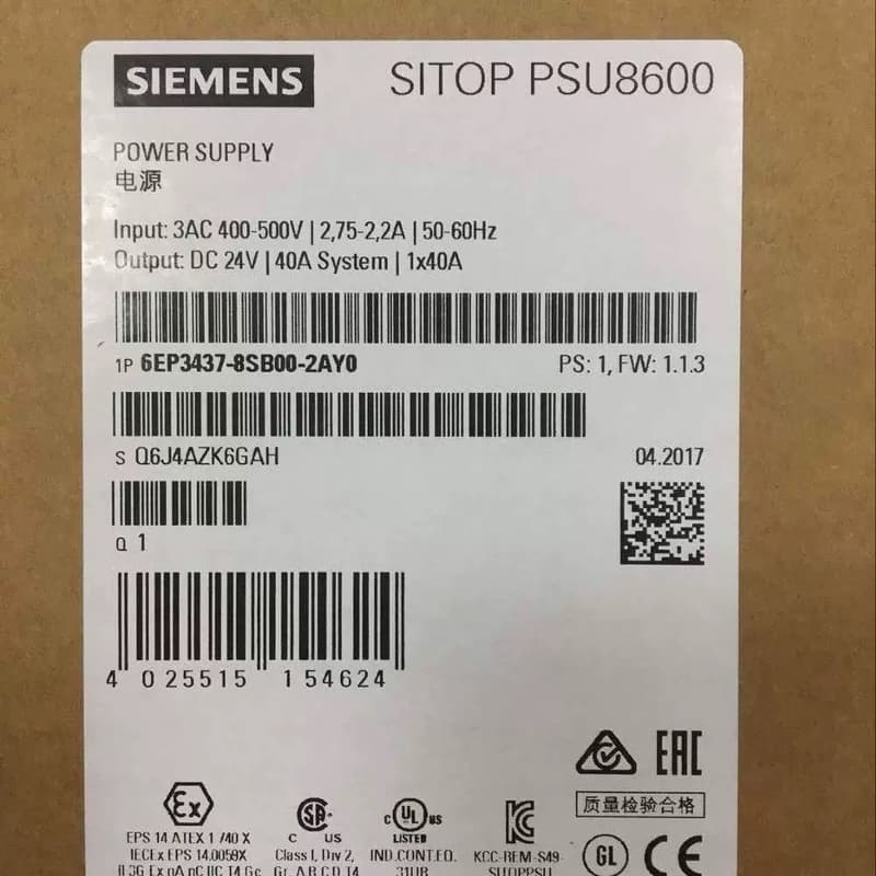 西门子直流电源 单相220V输入 DC24V输出 10A 6--议价商品