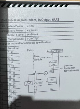 SUPCON中控AO713模块，型号AO713-H11，版本--议价商品