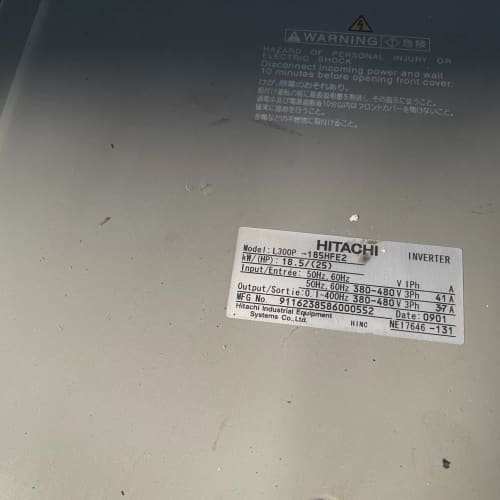 日立变频器 L300P-185HFE2 18.5KW无维修功--议价商品