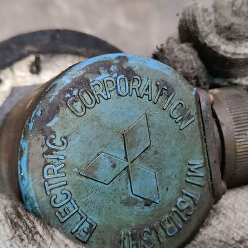 三菱原装编码器OSE1024-3-15-68，蓝色外壳，型号--议价商品