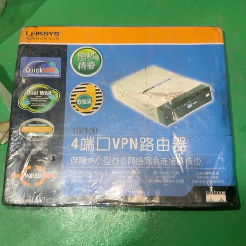 LINKSYS企业级路由器型号：RV042 所有配件，说明--议价商品
