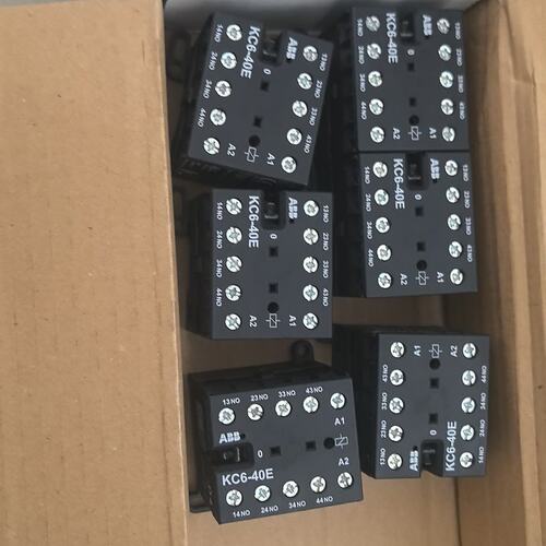 ABB KC6-40E 继电器，110-125VDC，原装正--议价商品