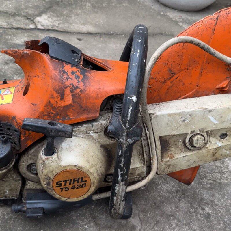 二手斯蒂尔 STIHL TS420无齿消防锯,如图实物拍摄。--议价商品