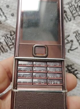 诺基亚8800a，无后盖，卡槽，配件机出，出售不退--议价商品