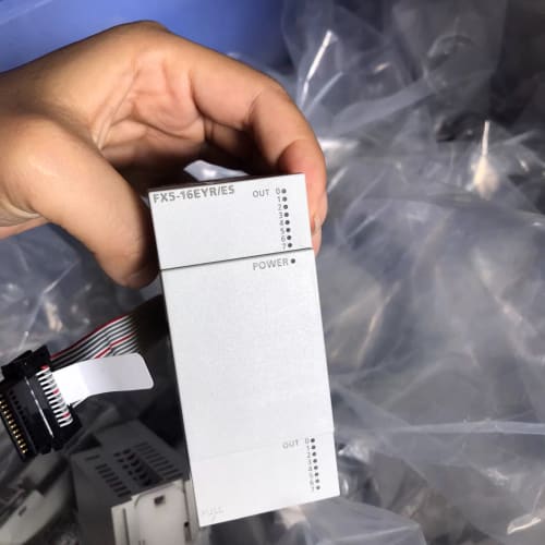 二手拆机三菱PLC扩展模块FX5-16ET/ES-H，FX5--议价商品