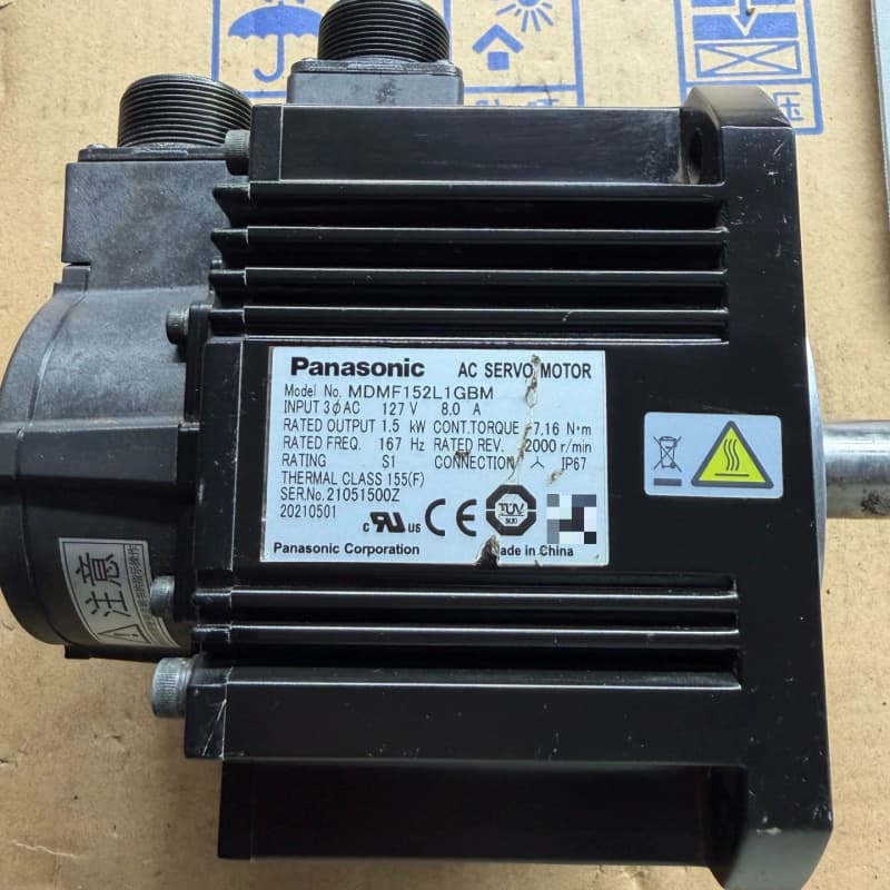 松下A6伺服电机,型号MDMF152L1GBM,1.5KW,--议价商品