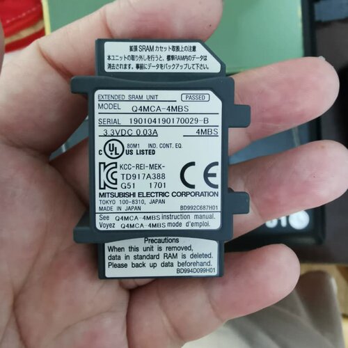 三菱Q系列内存卡，Q4MCA-4MBS 基本全新，特价，顺丰--议价商品