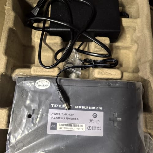 TP-LINK TL-SF1009P 9口POE交换机,版本--议价商品
