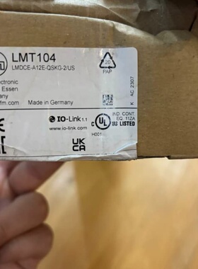 LMT104，易福门液位传感器开关，现货一支，全新原装未使用--议价