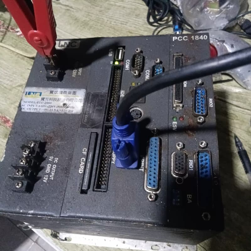 LNC宝元数控系统 ELC-2201，收货回来的，通电能开机--议价商品