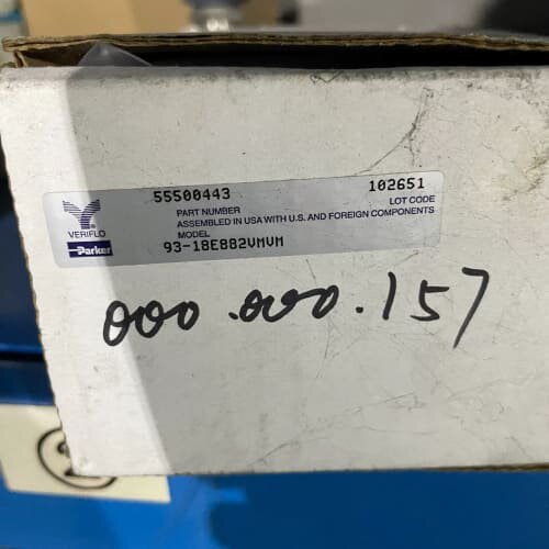 parker派克气动隔膜阀93-18E882VMVM--议价商品