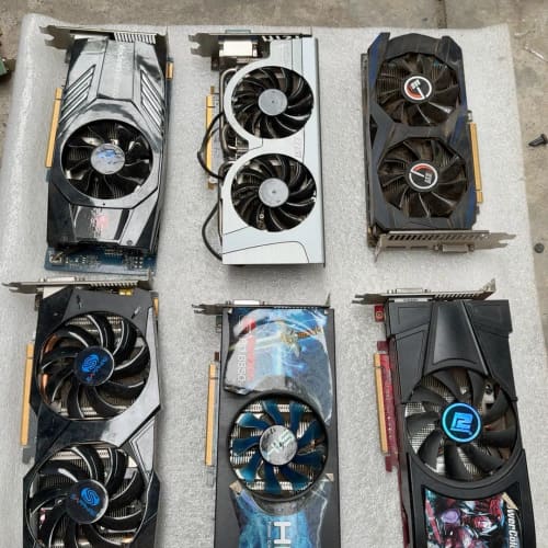 #电脑显卡 拆机HD6850 1g 2G显卡--议价商品