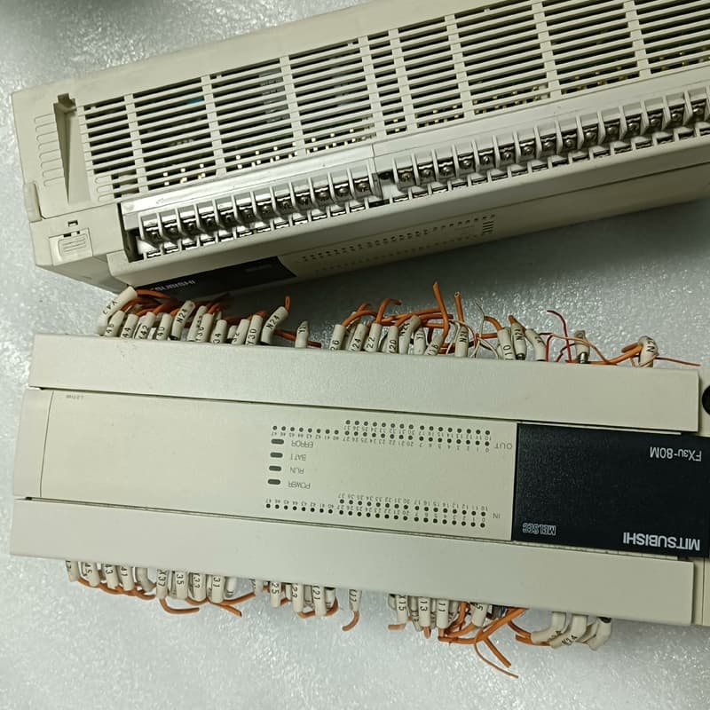 三菱国产PLC FX3U-80MT/ES-A，二手国产拆机件--议价商品