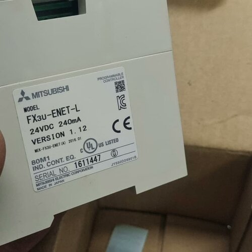 FX3U-ENET-L 全新三菱plc 模块 没用过没上过机--议价商品