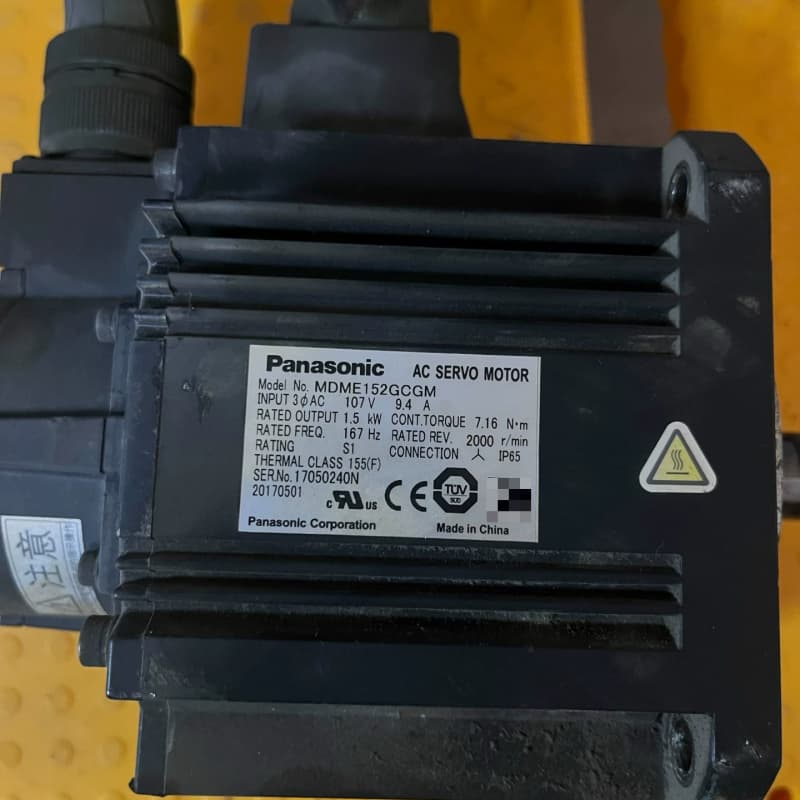 二手拆机松下MDME152GCGM伺服电机A5系列1.5KW--议价商品