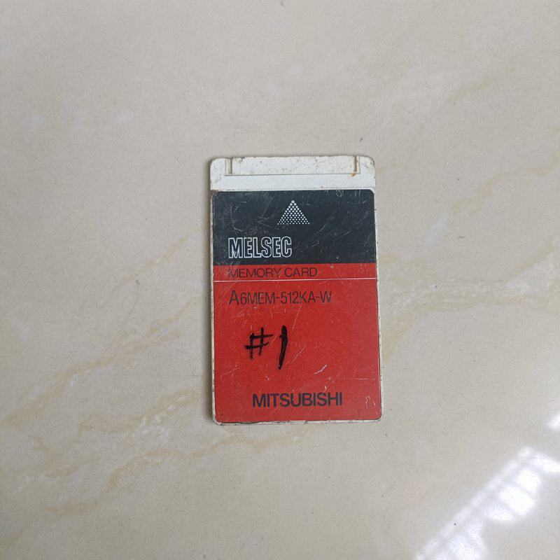 三菱A6MEM-512KA-W储存卡二手一个,实物拍摄,成色--议价商品