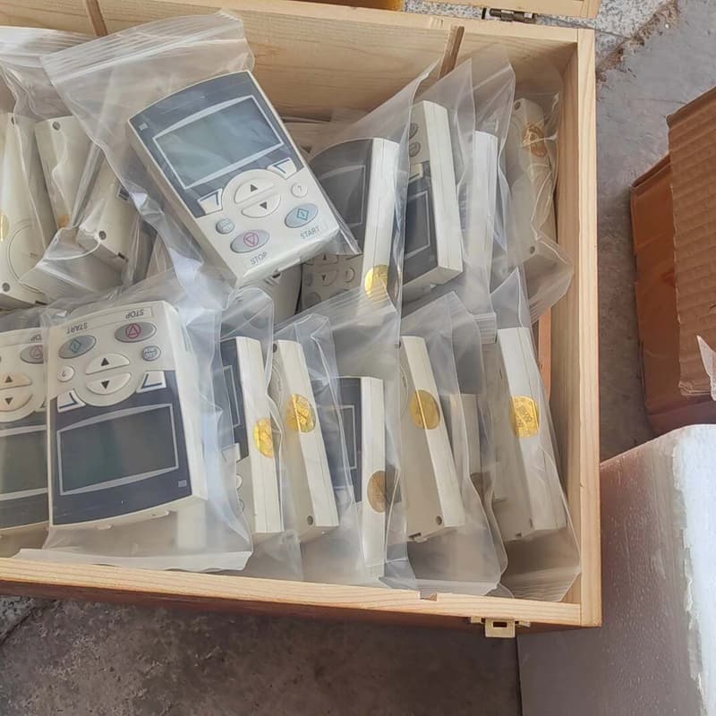 ABB变频器控制面板,中英文, 工程剩余库存货,拆机二手各种--议