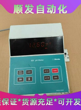 瑞士万通metrohm691PH计酸度计没有探头开--议价商品