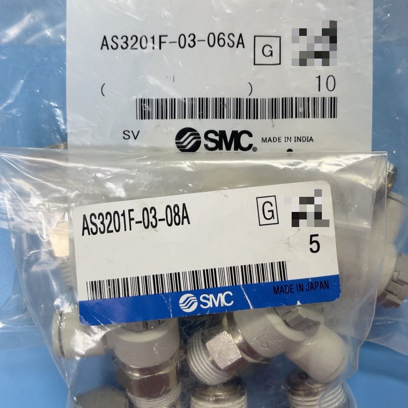 SMC调速阀AS3201F-03-08A,全新原装正品.剩余--议价商品