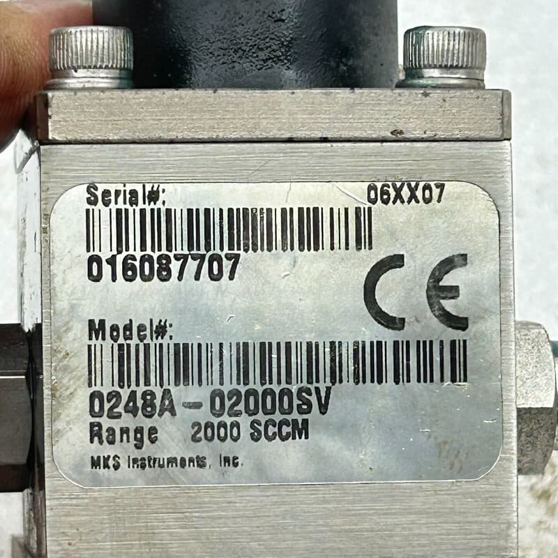 MKS流量计0248A-02000SV,2000SCCM。拆--议价商品