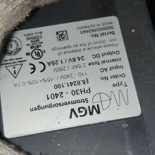 MGV PH30-2401电源转换器，德国原装，拆机品，功能--议价商品